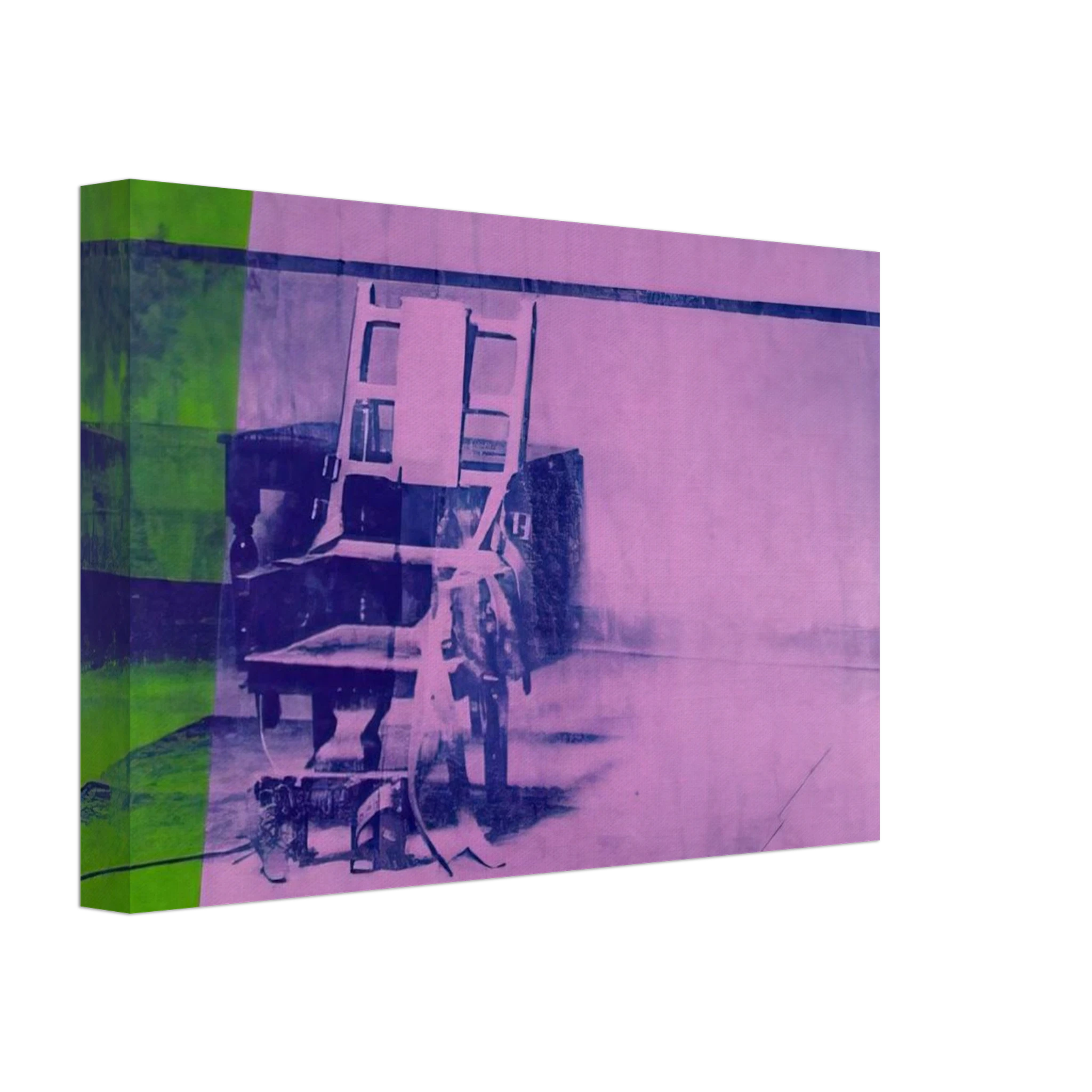 Big electric chair Canvas | Andy Warhol Canvas | Andy Warhol Prints