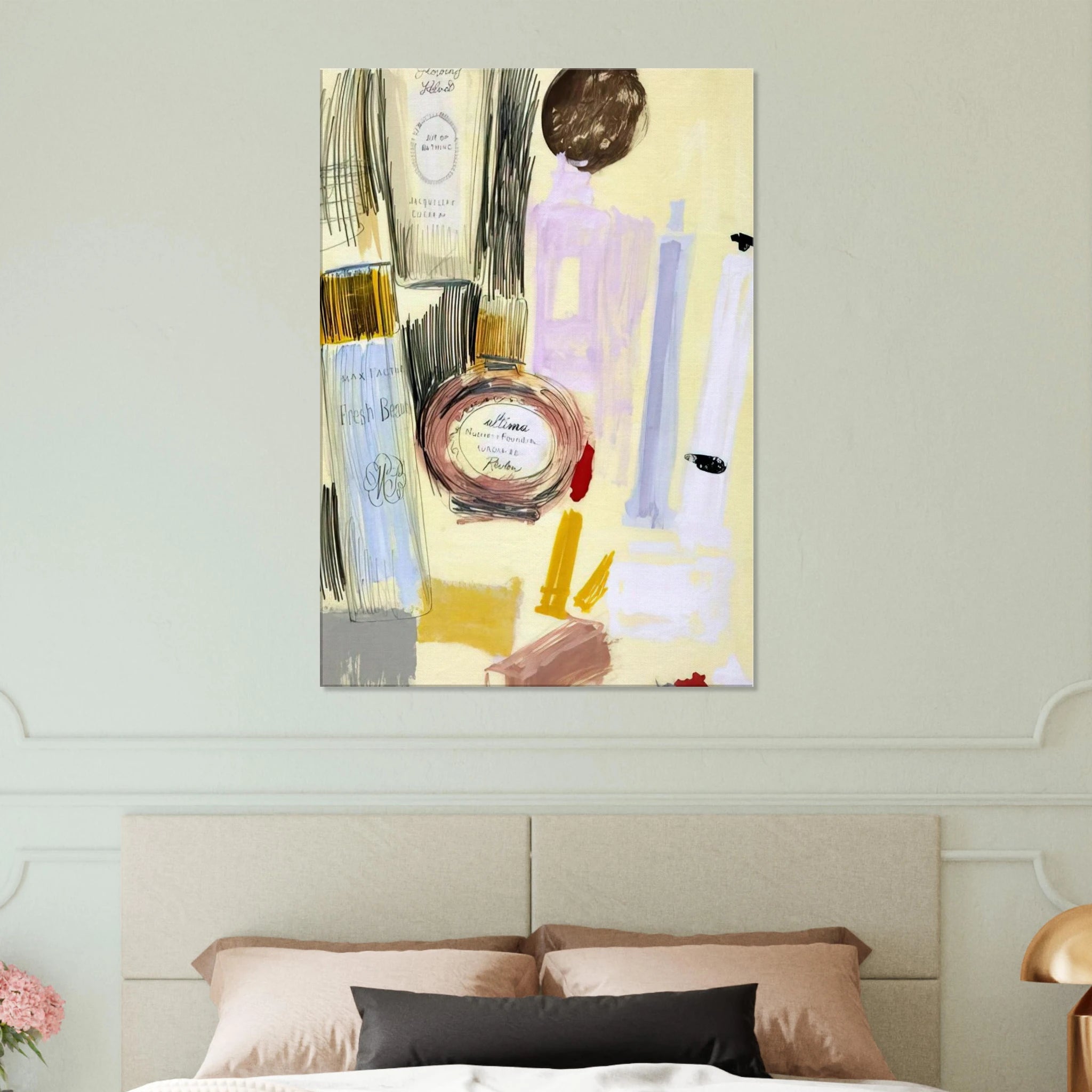 Untitled  Beauty Products  Canvas | Andy Warhol Canvas | Andy Warhol Prints