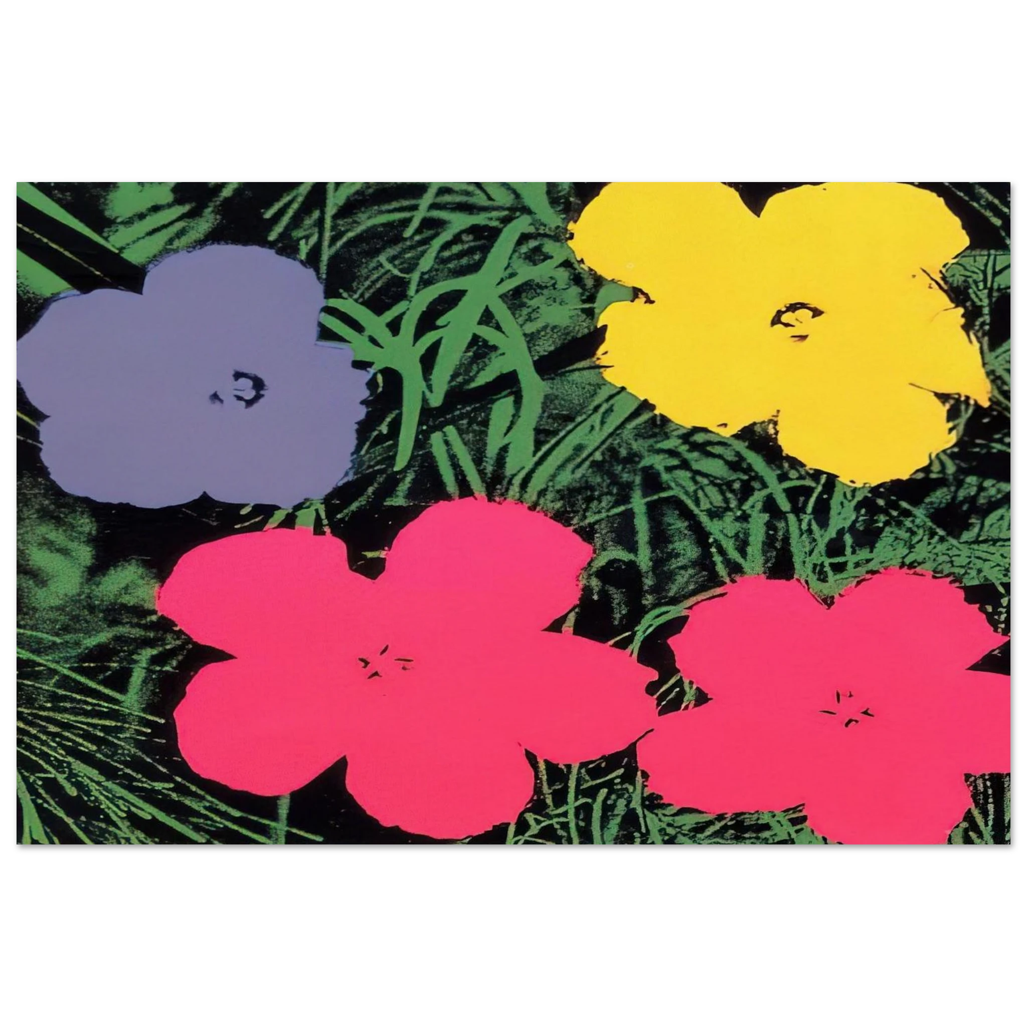 Flowers Poster | Andy Warhol Poster | Andy Warhol Prints