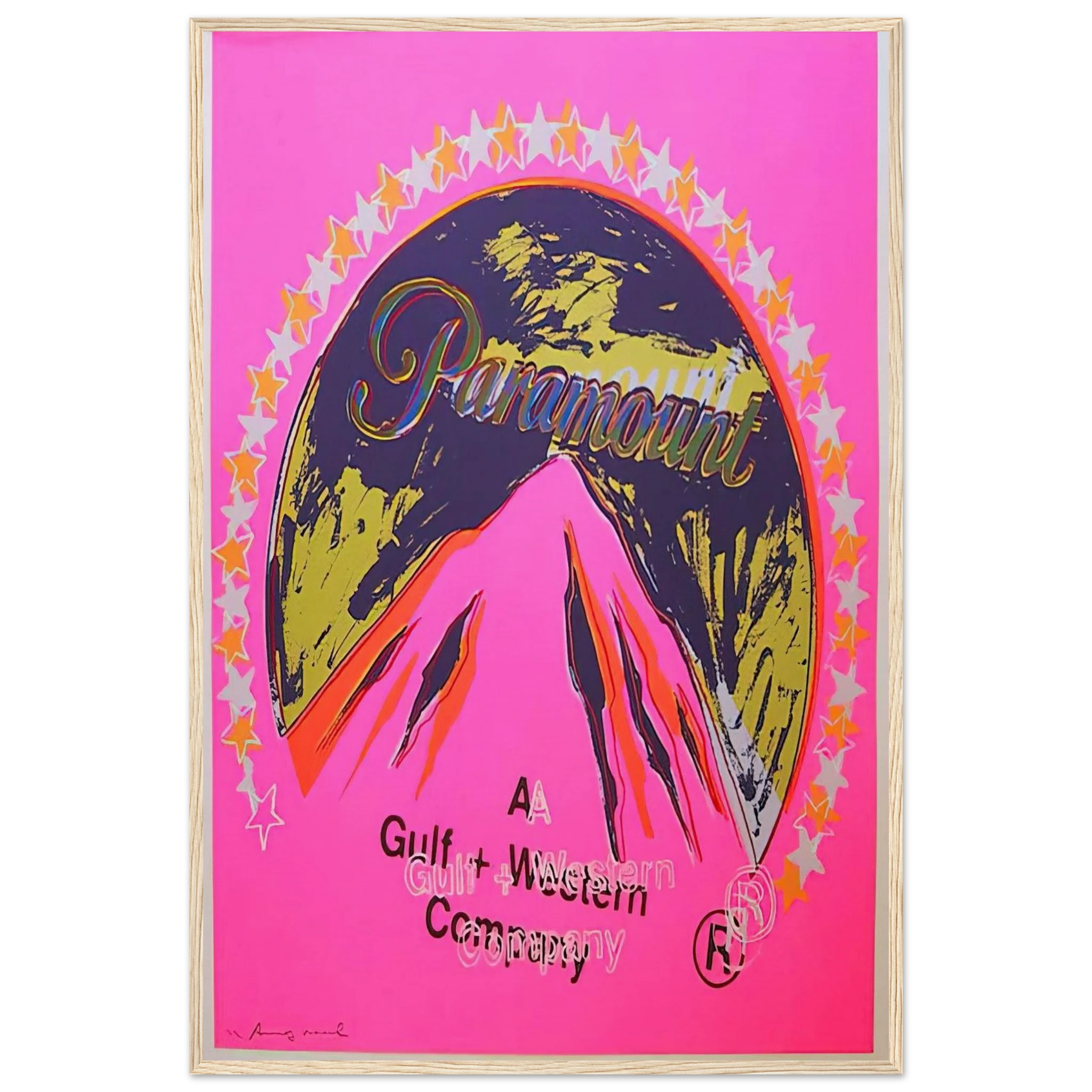Paramount Framed Poster | Andy Warhol Framed Prints Wall Art | Andy Warhol Prints