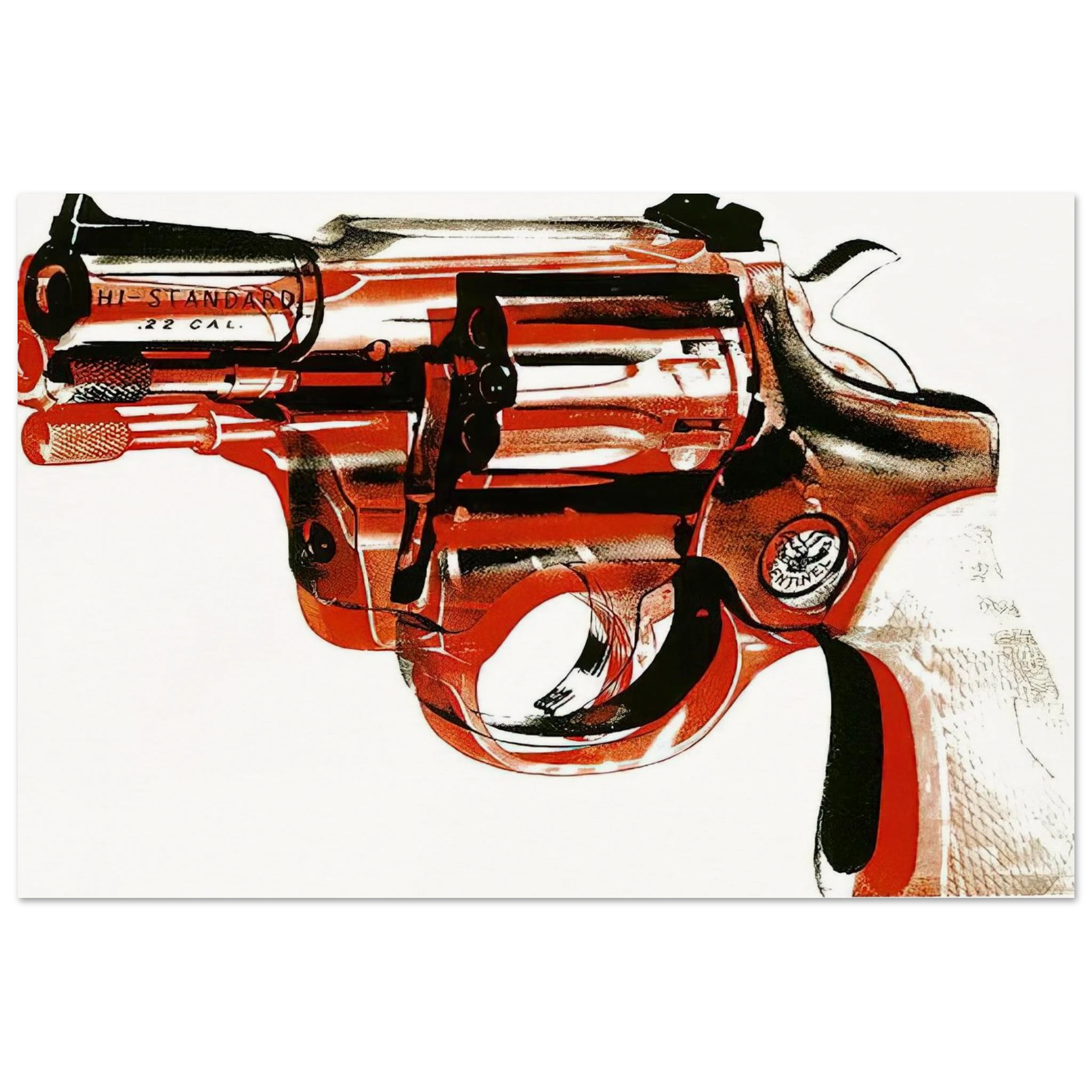 Gun Poster | Andy Warhol Poster | Andy Warhol Prints