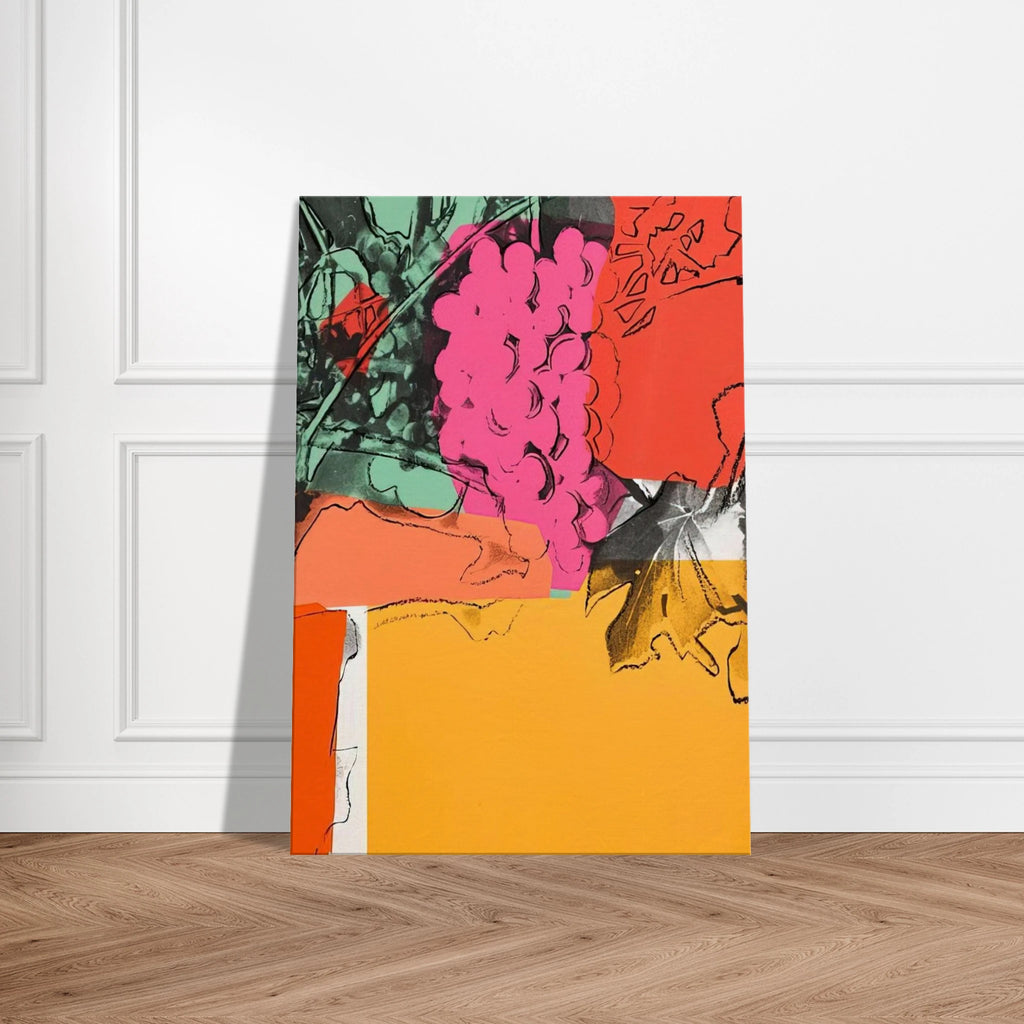 Grapes #1 Canvas | Andy Warhol Canvas | Andy Warhol Prints