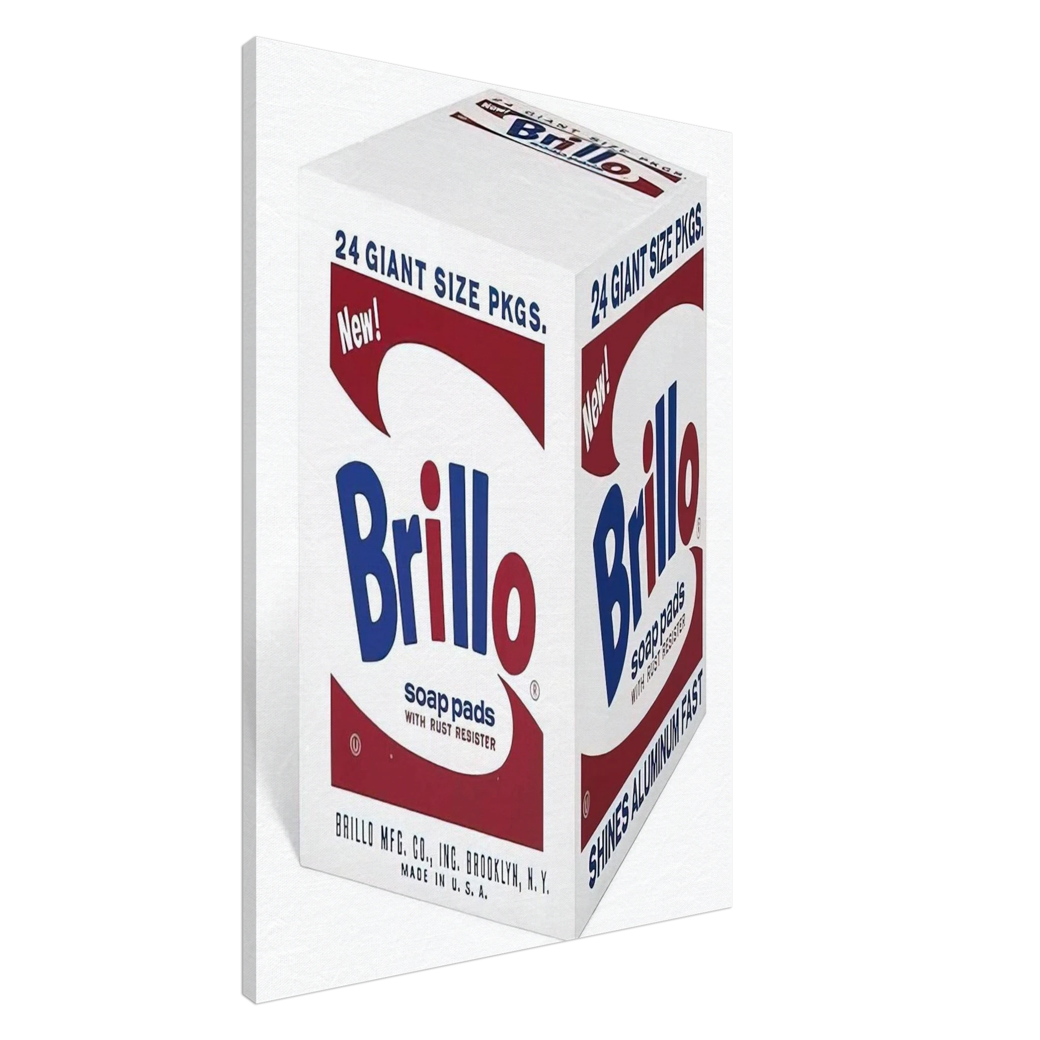 Brillo Soap Pads Canvas | Andy Warhol Canvas | Andy Warhol Prints