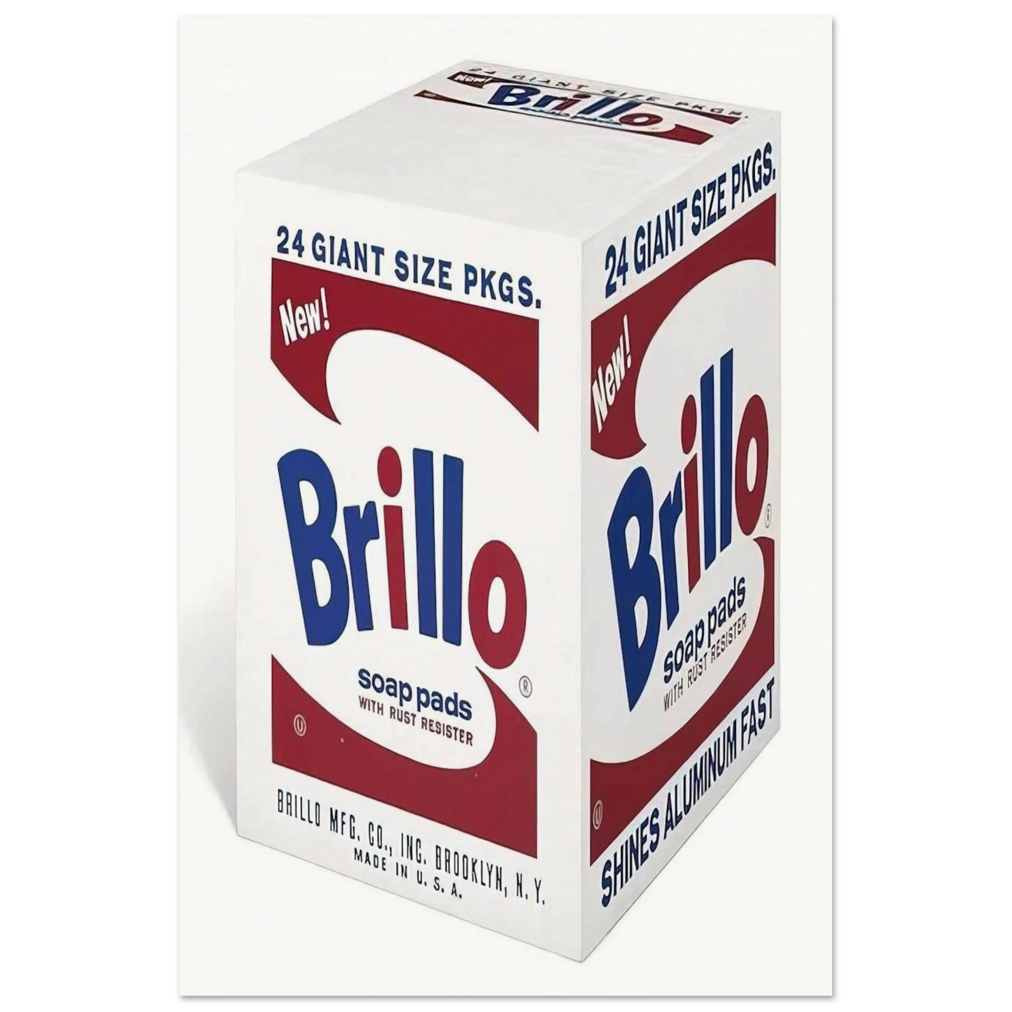 Brillo Soap Pads Poster | Andy Warhol Poster | Andy Warhol Prints
