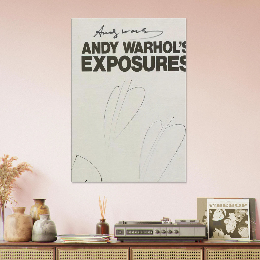 Butterfly Hearths  Andy Warhol's Exposures  Canvas | Andy Warhol Canvas | Andy Warhol Prints