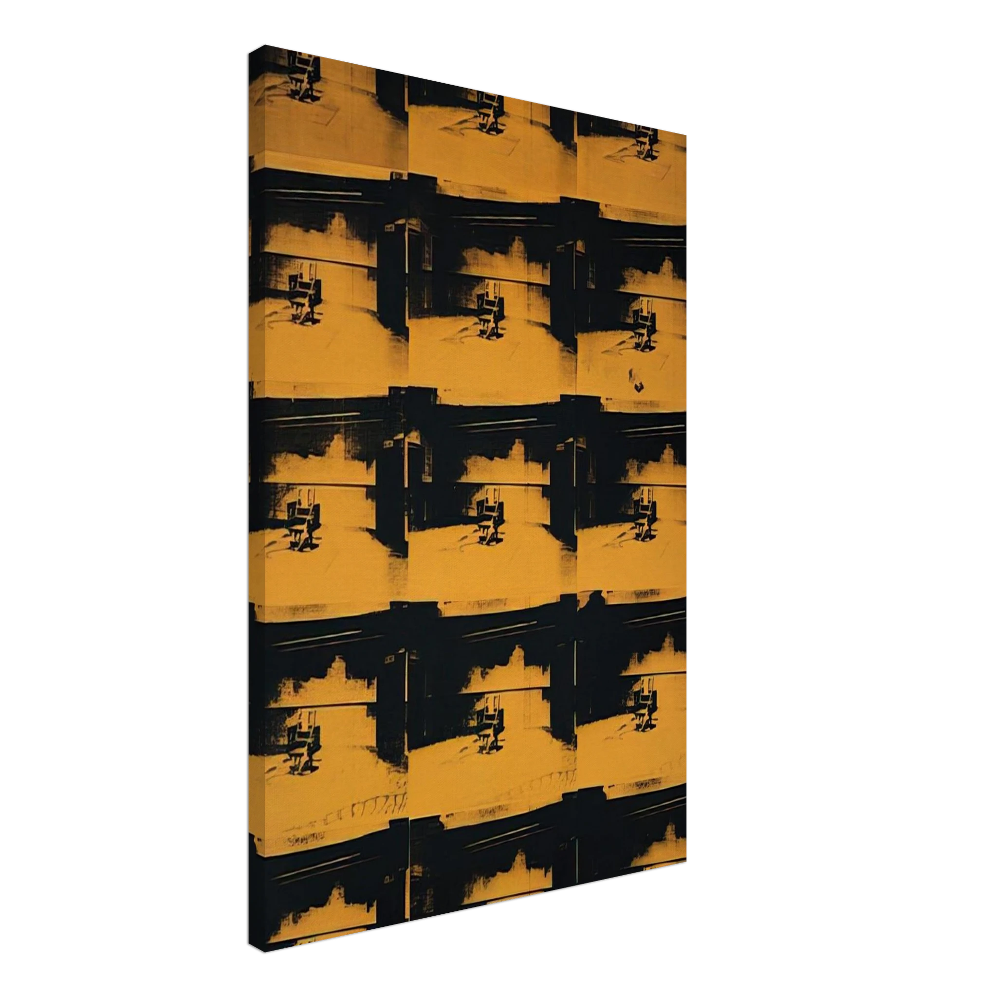 Orange Disaster Canvas | Andy Warhol Canvas | Andy Warhol Prints