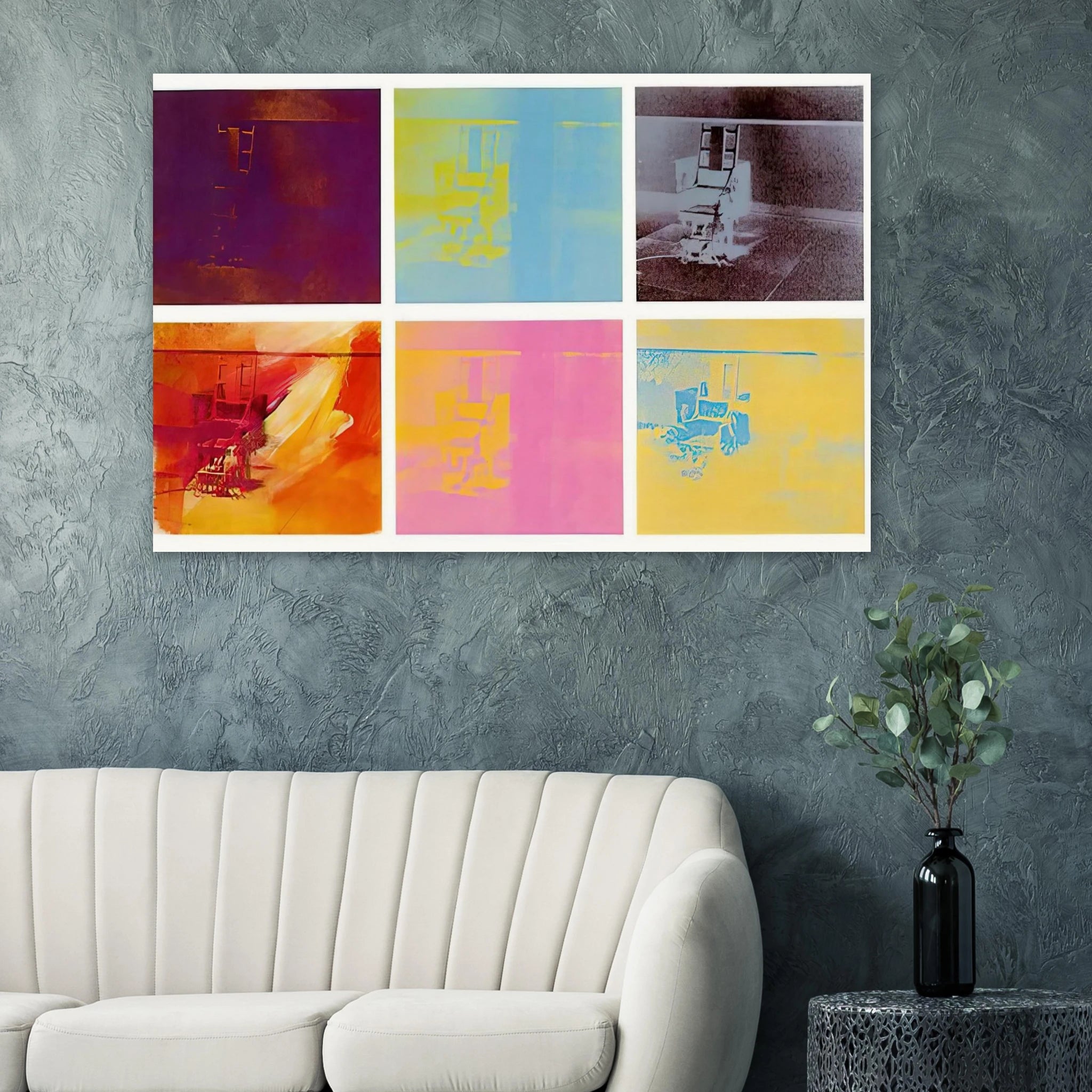 Electric Chair Poster | Andy Warhol Poster | Andy Warhol Prints