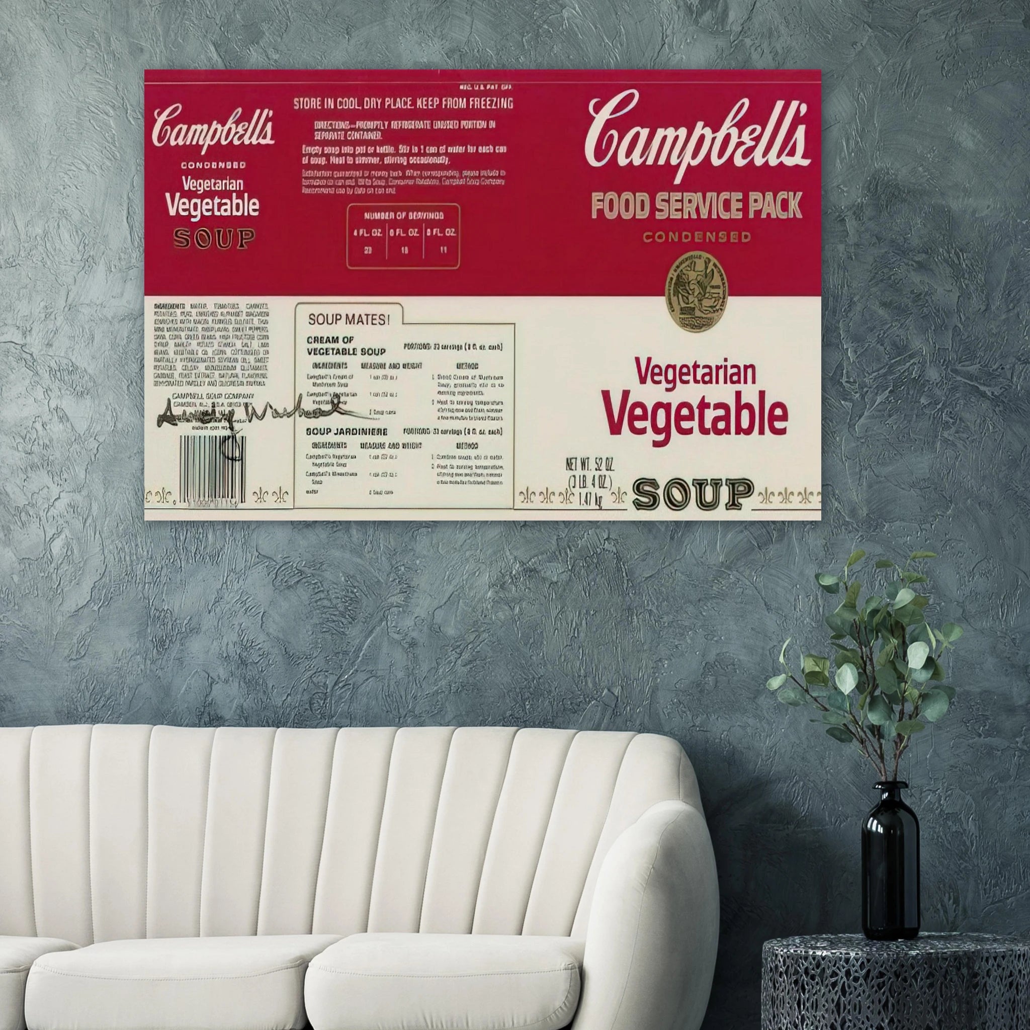 Campbell Soup Company Poster | Andy Warhol Poster | Andy Warhol Prints