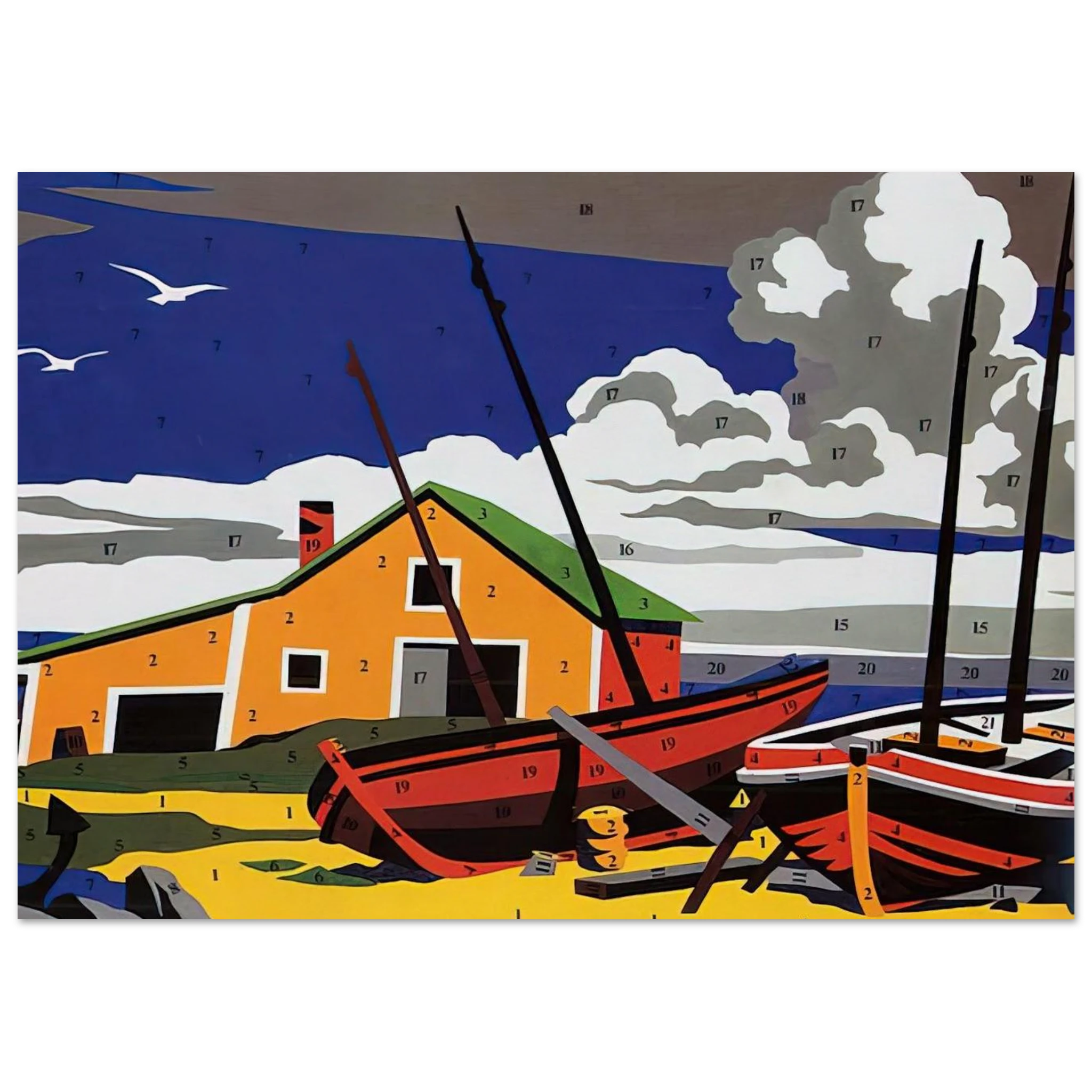 Do It Yourself  Seascape  Poster | Andy Warhol Poster | Andy Warhol Prints