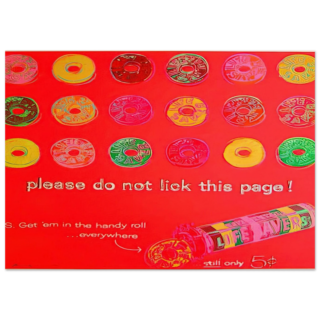 Life Savers Poster | Andy Warhol Poster | Andy Warhol Prints