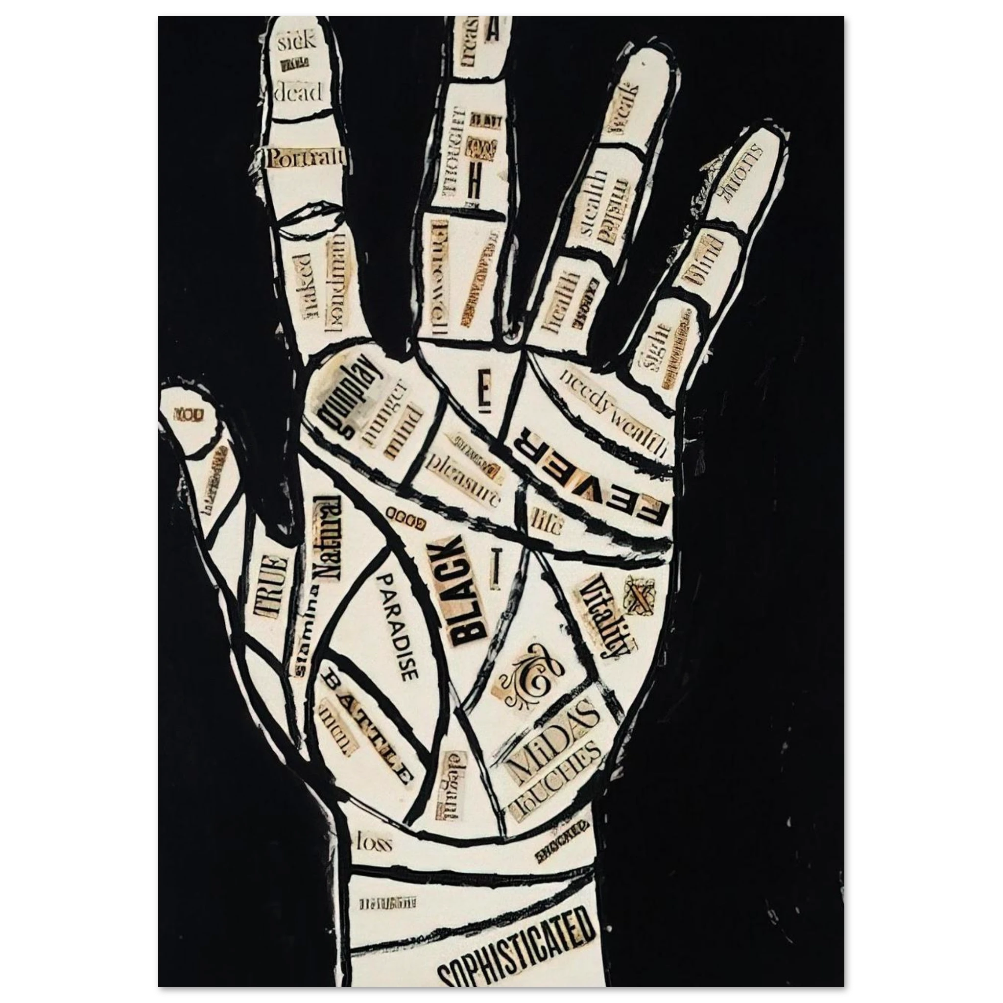 Hand Poster | Andy Warhol Poster | Andy Warhol Prints