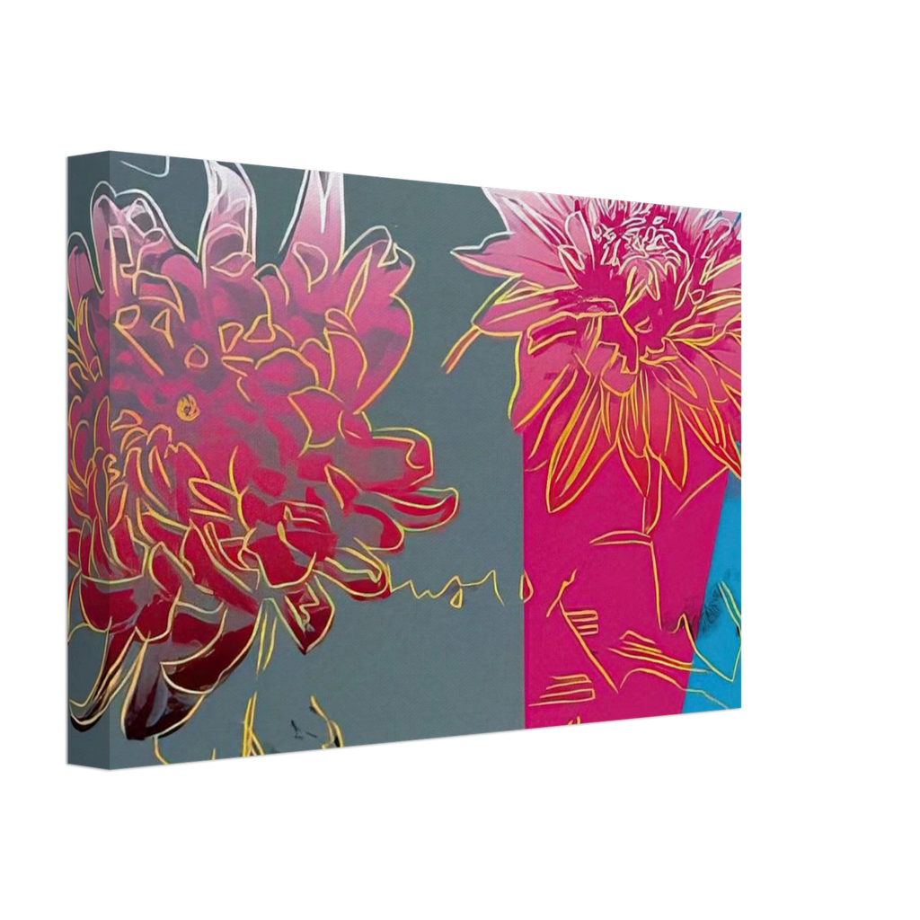 Kiku Canvas | Andy Warhol Canvas | Andy Warhol Prints