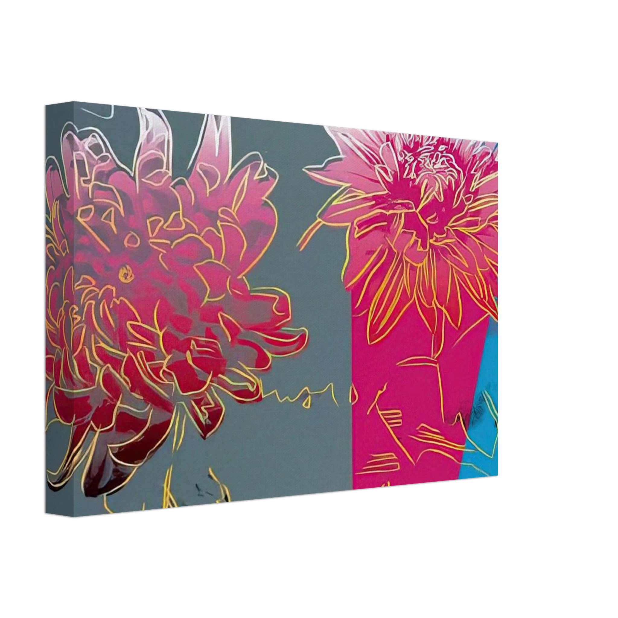 Kiku Canvas | Andy Warhol Canvas | Andy Warhol Prints