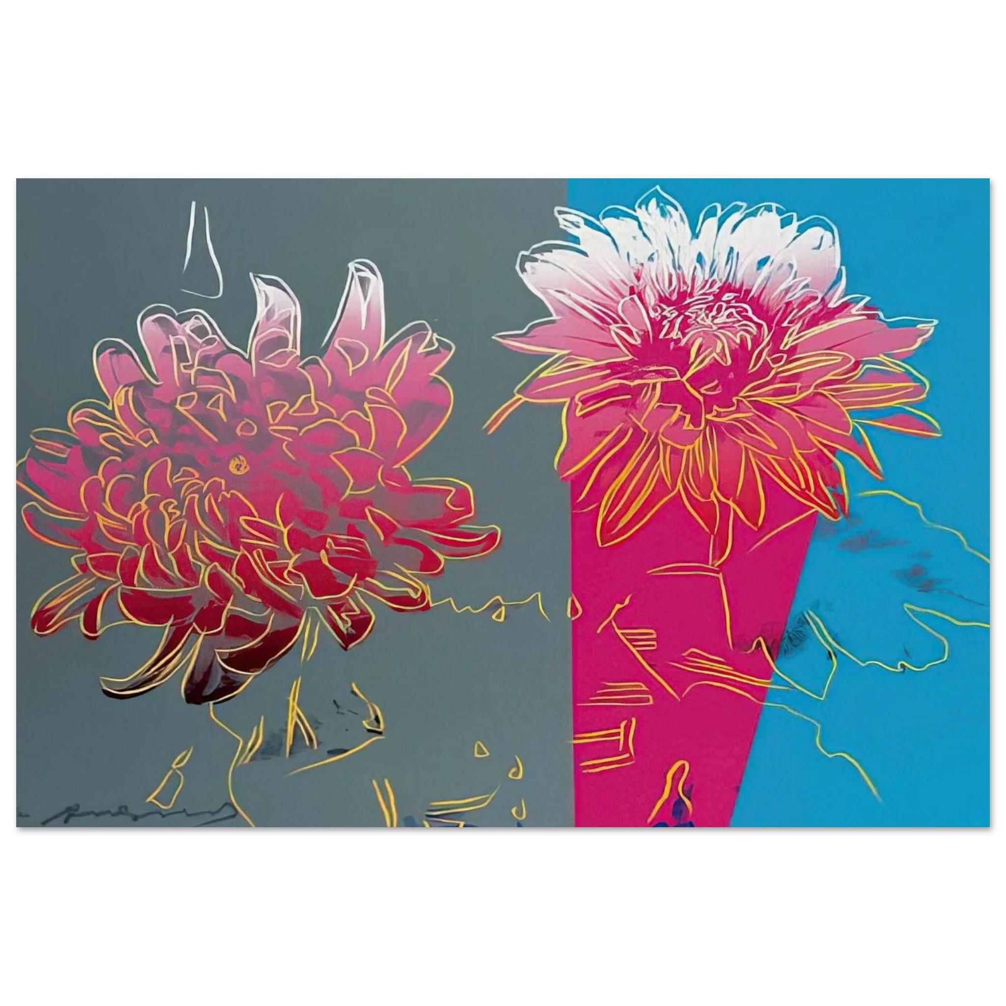 Kiku Poster | Andy Warhol Poster | Andy Warhol Prints