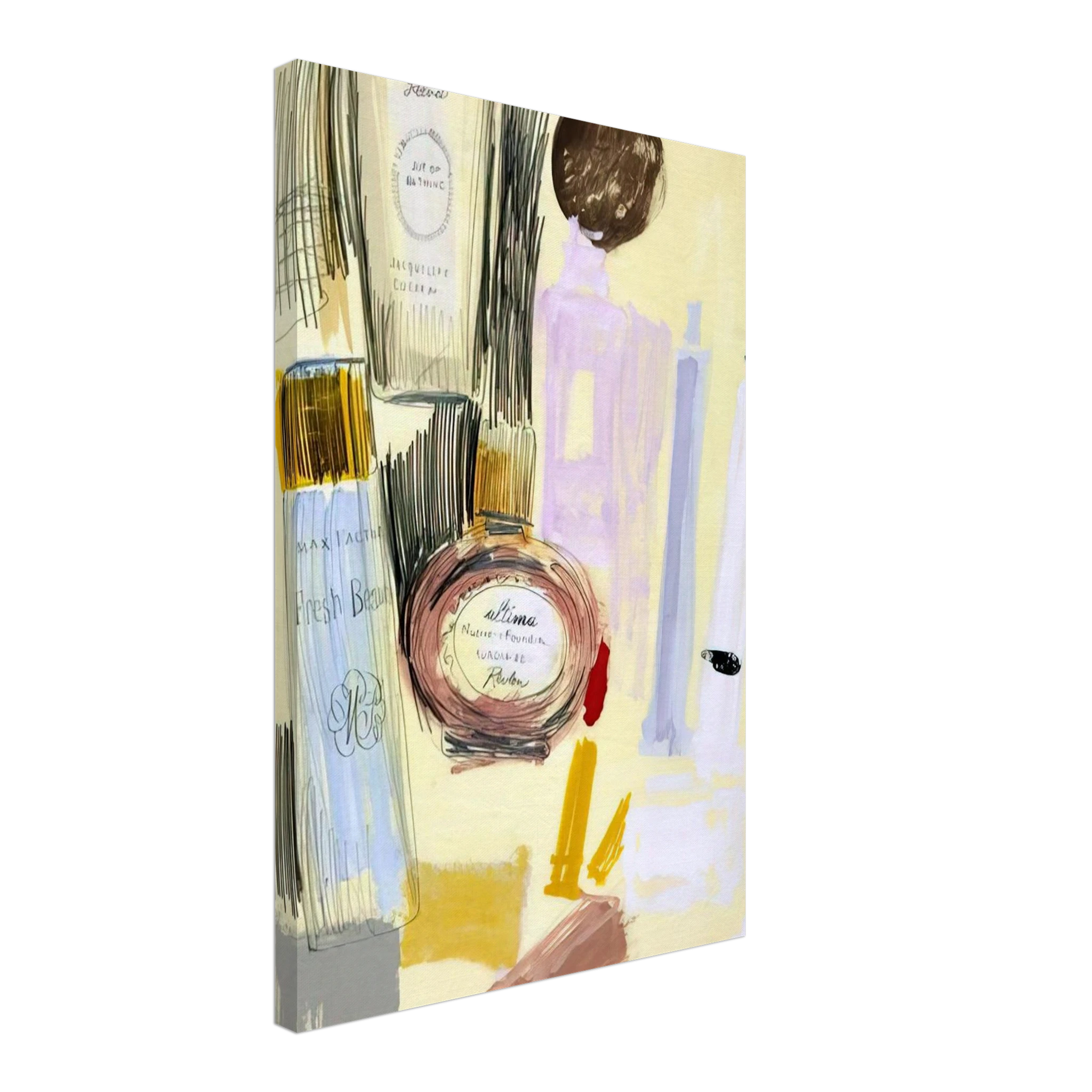 Untitled  Beauty Products  Canvas | Andy Warhol Canvas | Andy Warhol Prints