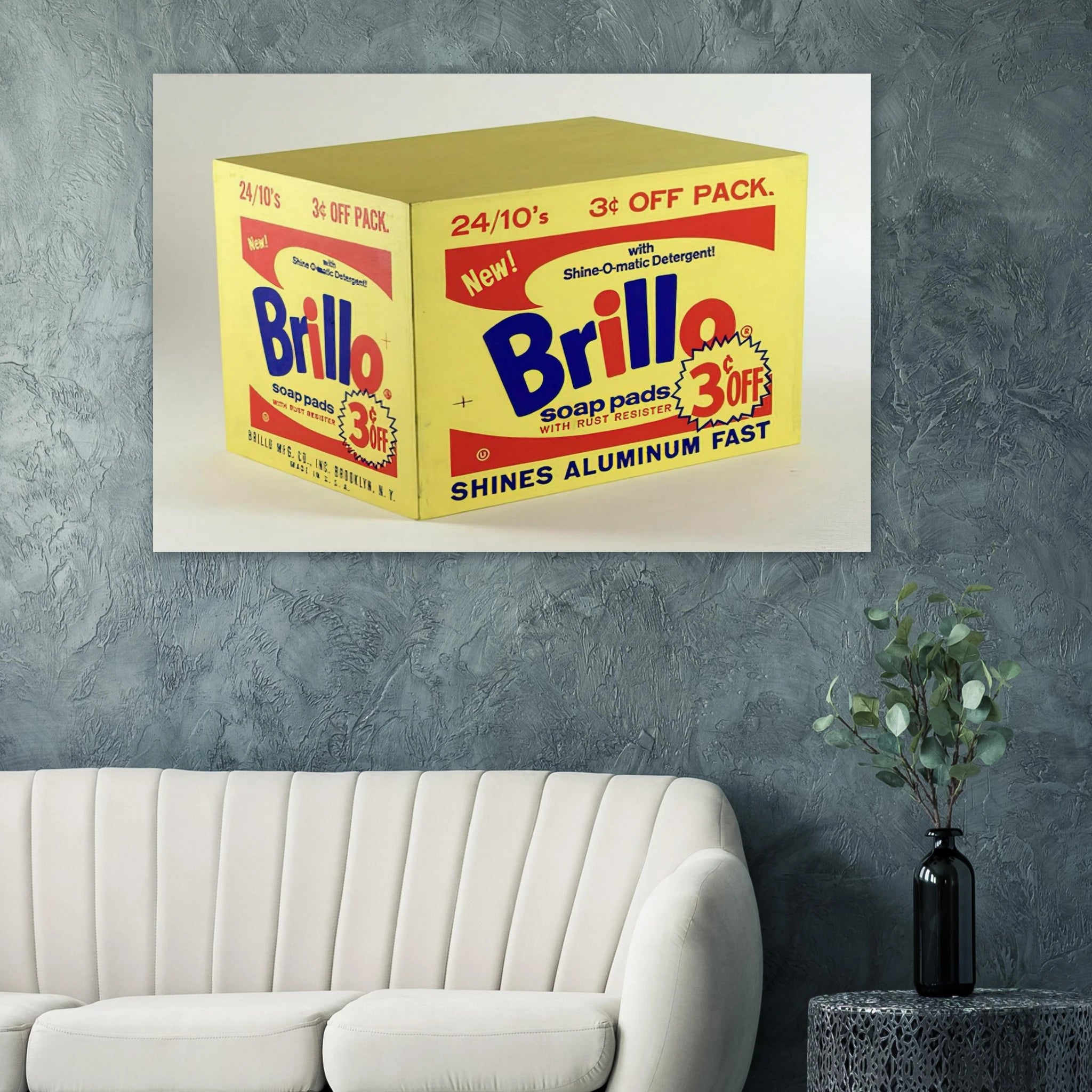 Brillo Box  3c Off  Poster | Andy Warhol Poster | Andy Warhol Prints