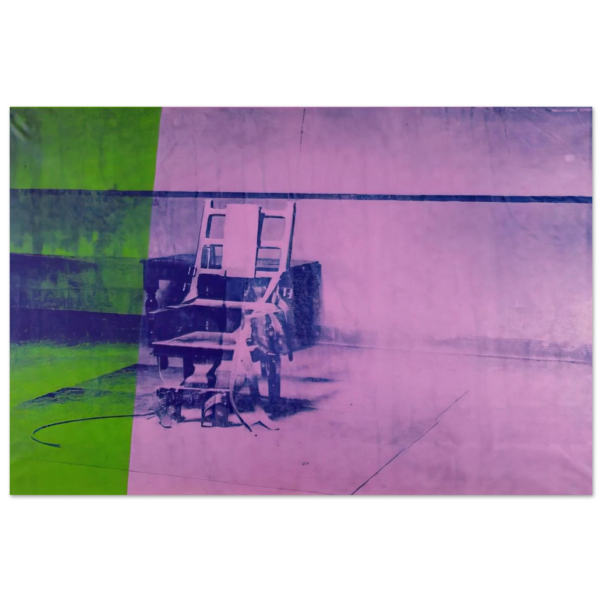 Big electric chair Poster | Andy Warhol Poster | Andy Warhol Prints