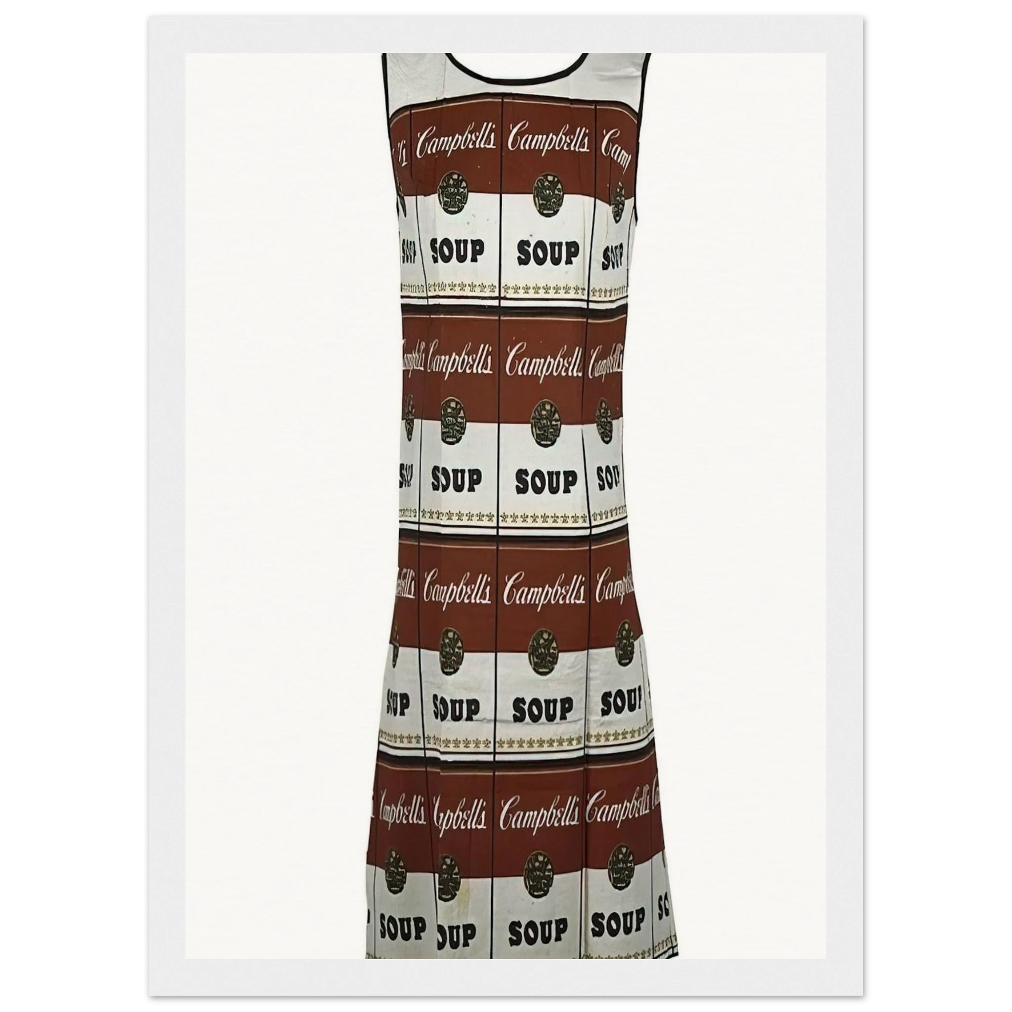 The Souper Dress Framed Poster | Andy Warhol Framed Prints Wall Art | Andy Warhol Prints
