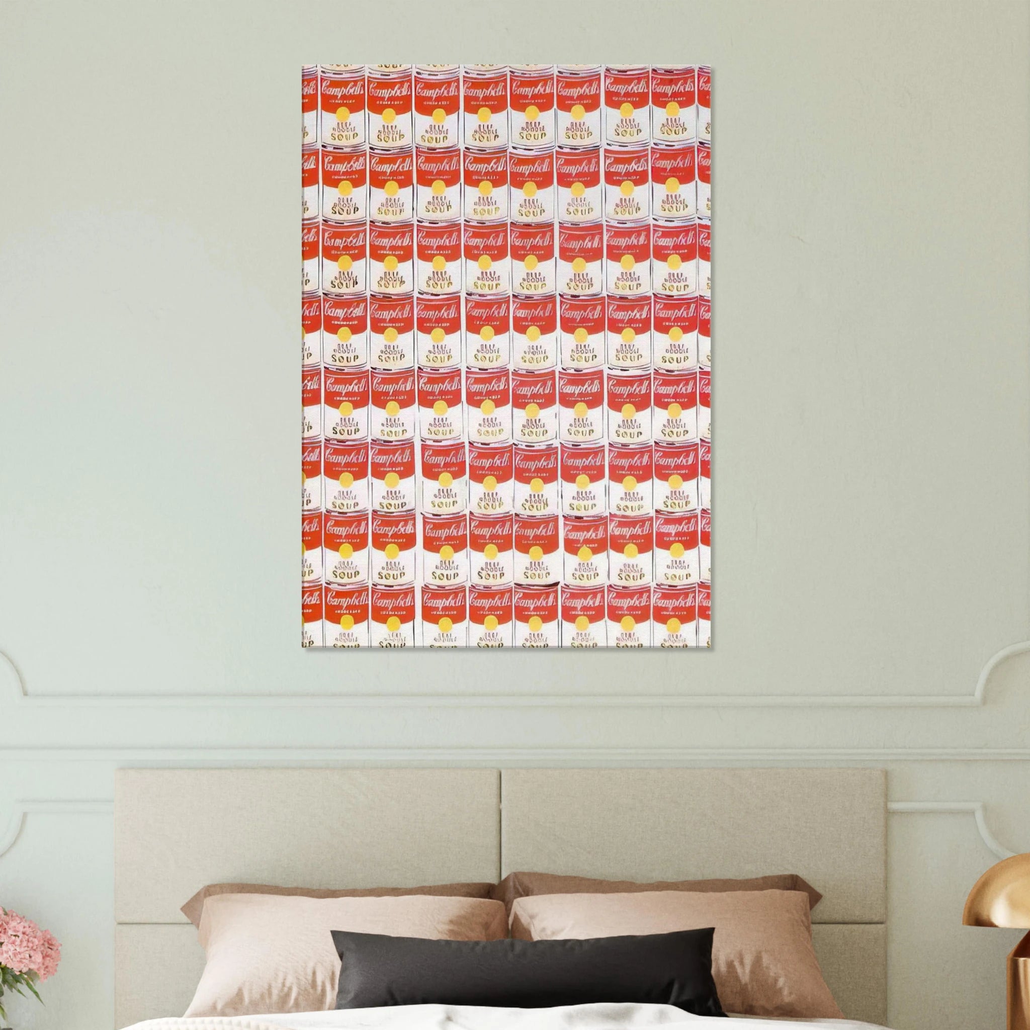 100 Cans Canvas | Andy Warhol Canvas | Andy Warhol Prints