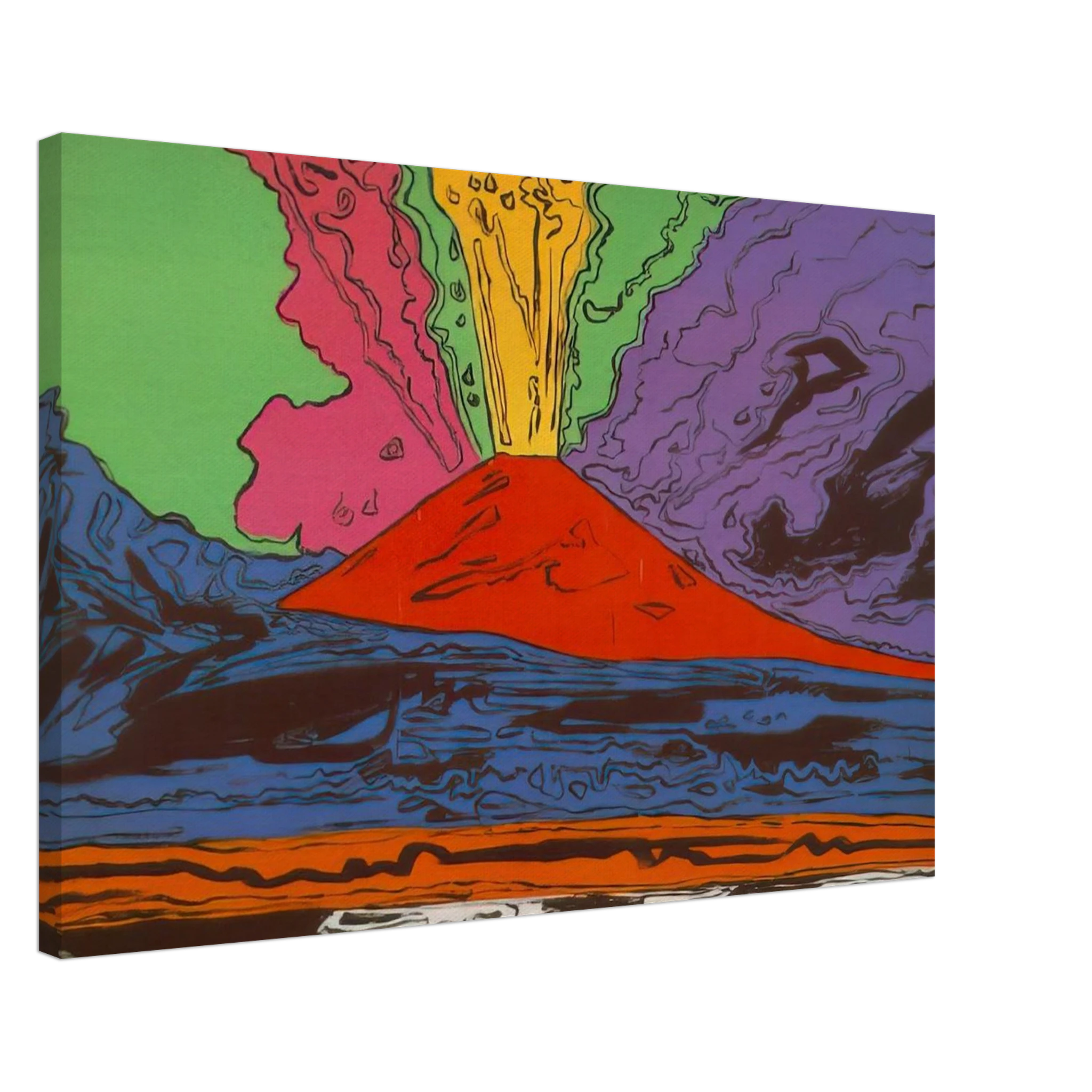 Vesuvius Canvas | Andy Warhol Canvas | Andy Warhol Prints