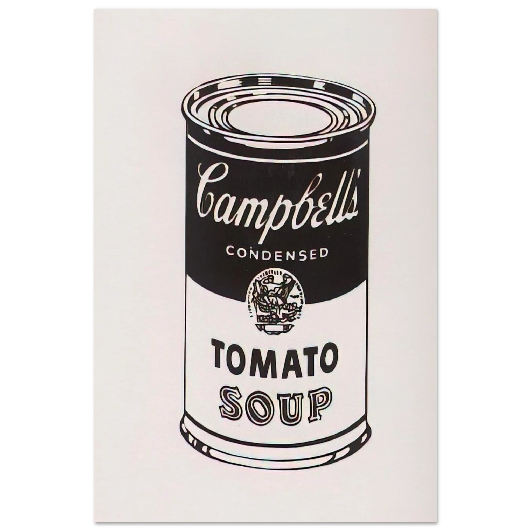 Campbell's Soup Can  Tomato -Retrospective Series Poster | Andy Warhol Poster | Andy Warhol Prints