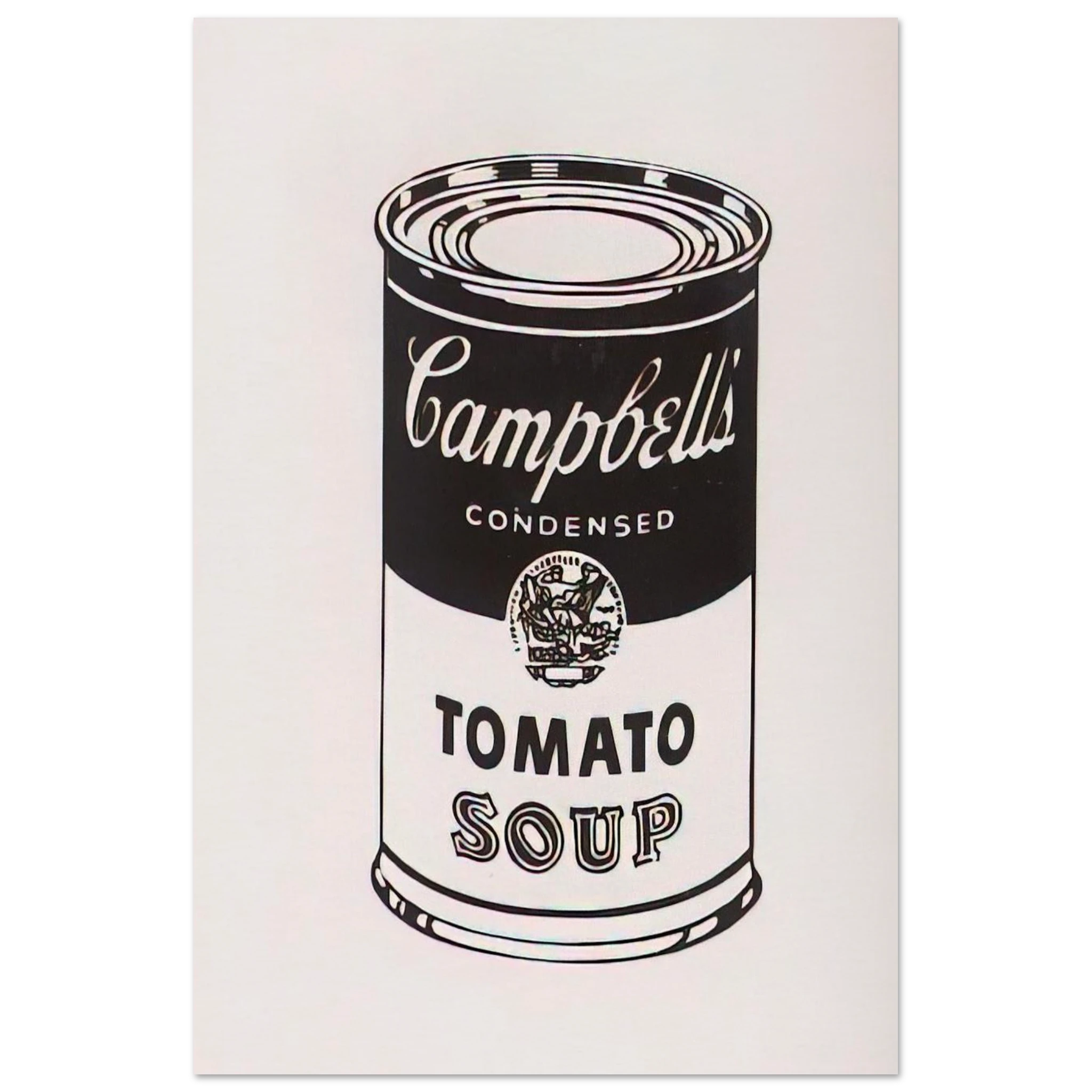 Campbell's Soup Can  Tomato -Retrospective Series Poster | Andy Warhol Poster | Andy Warhol Prints