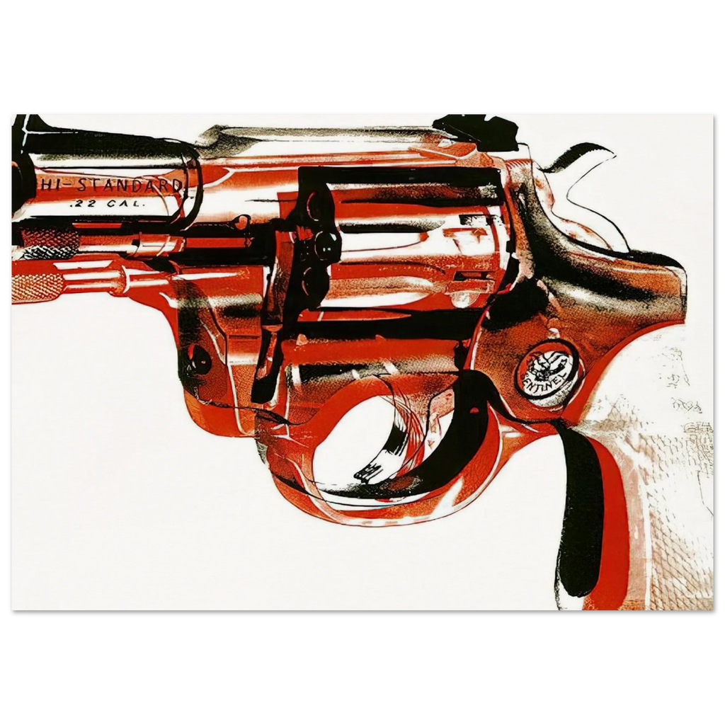 Gun Poster | Andy Warhol Poster | Andy Warhol Prints