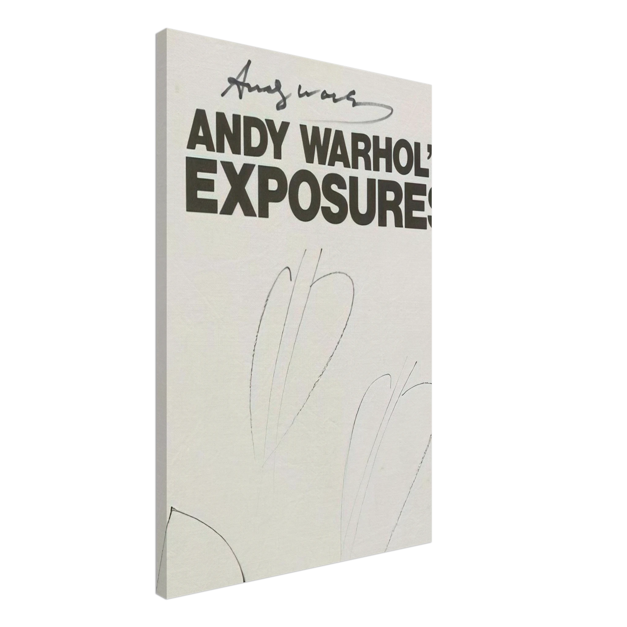 Butterfly Hearths  Andy Warhol's Exposures  Canvas | Andy Warhol Canvas | Andy Warhol Prints