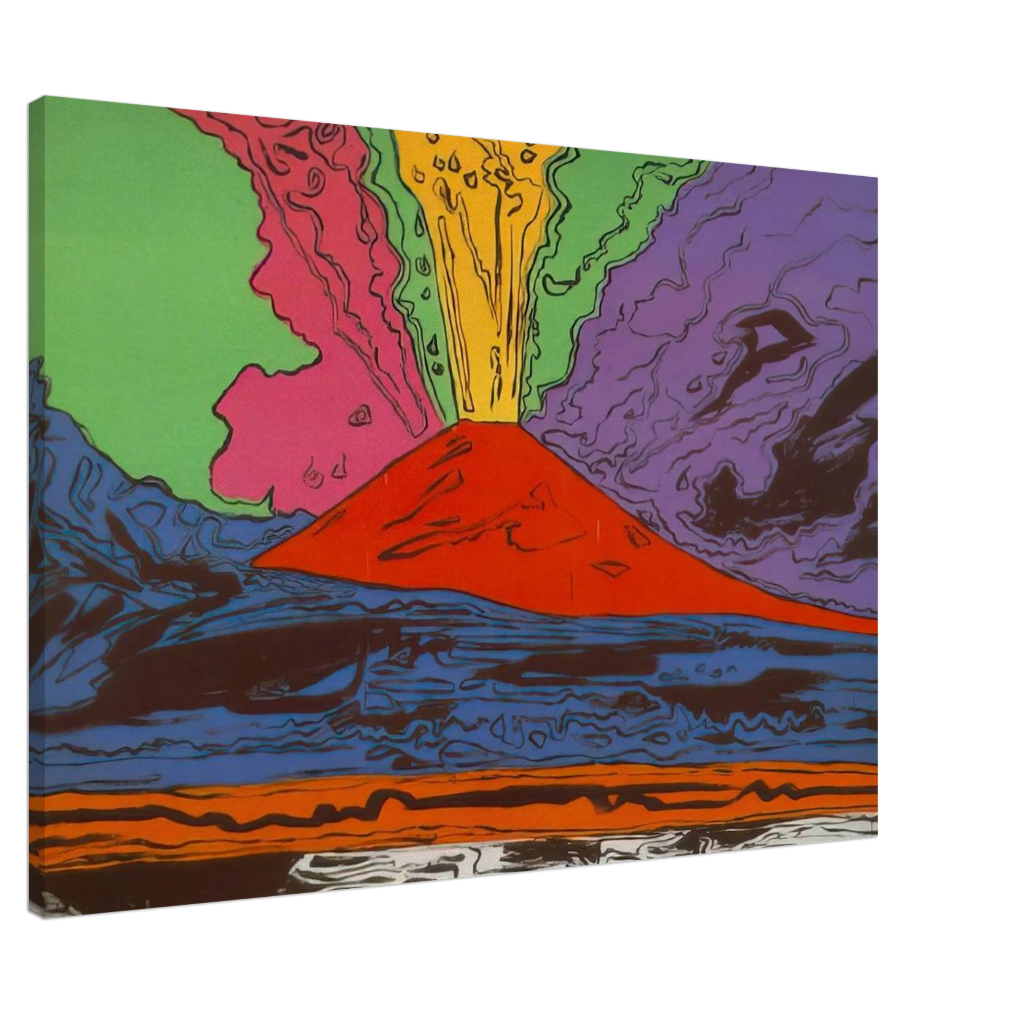 Vesuvius Canvas | Andy Warhol Canvas | Andy Warhol Prints